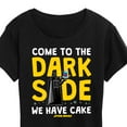 thumbnail image 3 of Star Wars - Come To The Dark Side - Women's Short Sleeve Classic Fit Tee, 3 of 5