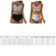 thumbnail image 4 of Jumpingount Traje de baño Sexy para mujer, traje de baño para chica, traje de baño para interior y exterior, parque acuático, baño, traje de conjuntos de ropa  Tipo 2 XL, 4 of 5