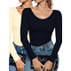 thumbnail image 1 of Set 2 Blusas Mujer Manga Larga Interior Unitalla Térmico Invierno Dama, 1 of 9