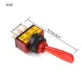 thumbnail image 4 of tredstone 4Pcs / Set Sûr Fiable 4Pcs 12V DC 20A Interrupteur à Bascule pour la Fonction ON-OFF RV Expérience Pratique 1Set, 4 of 6