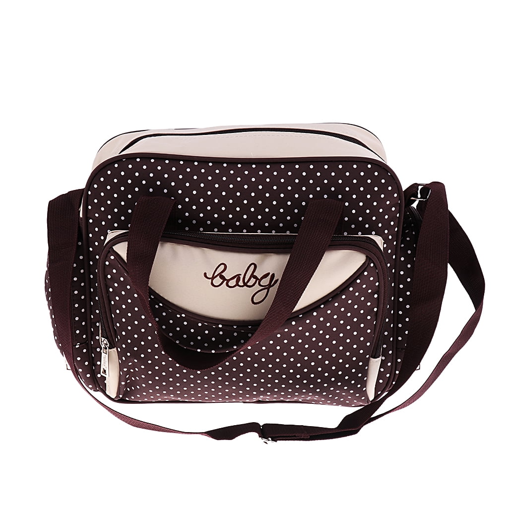 LeeQinersw Diaper Bag, Baby Bag, Nappy Bag, Care Bag, Travel Bag, Mummy Carrier, Baby Bag, Brown