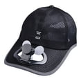 thumbnail image 3 of hengsof Mens Baseball Cap with Solar Fan, Summer UV Protection Wide Brim Sun Hat Mesh Beach Hats, Solar Powered/USB Charging, 3 of 6