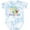 Tie Dye Blue, variant on Inktastic My 1st Easter Boys or Girls Baby Bodysuit