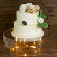 thumbnail image 6 of Efavormart 18" Round Clear Acrylic Cake Stand, Transparent Fillable Display Box, Pedestal Riser With Hollow Bottom, 6 of 11
