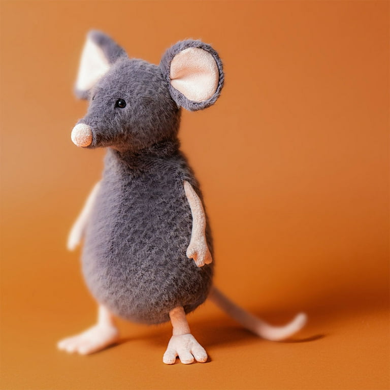 Lachlan Sad Rat Plush Stuffed Animal, Soft Cuddly Toy with Unique