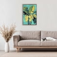 thumbnail image 2 of Stupell Industries Organic Banana Leaves Brown Framed Floater Canvas Wall Art design by 1x, 25 x 17, 2 of 9