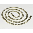 thumbnail image 4 of 14K Gold 5.3mm Lite Curb Chain, 4 of 11