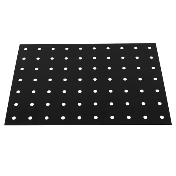 MEIBUTYUP Heavy Duty Wall-Mounted Metal Pegboard Organizer for Workshop Tool Storage, 1-Pack