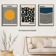 thumbnail image 2 of Bauhaus Style Wall Art Bohemian Abstract Wall Decor Minimalist Canvas Mid Century Moderngeometry Poster Prints Painting Picture Suitable for Living Room Bedroom Unframed, 2 of 6