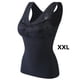 thumbnail image 5 of Guardurnaity Lencería sin costuras con cuello en V Sexy para mujer con almohadilla para el pecho, ropa transpirable de otoño para niñas, ropa interior Ropa interior Negro XXL Guardurnaity AP013425-02, 5 of 6