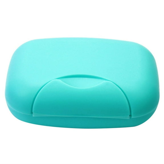 1 Pcs Soap Box Holder, Portable Travel Soap Dish Case, Plastic Leakproof Container Bar Soap Holder for Camping, Hiking, Gym