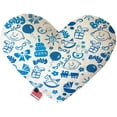 thumbnail image 3 of Pet and Dog Plush Heart or Bone Toy, "Oh Baby Group" (Available in different sizes, and 12 different pattern options!), 3 of 11