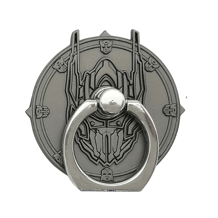 Transformers: Licensed Phone Ring Grip & Kickstand - OPTIMUS PRIME - Zinc Alloy, 360° Rotation, Smartphones & Tablets, iPad, iPhone, Android, Samsung, Galaxy, Note, LG - Swordfish Tech