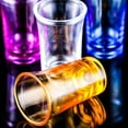thumbnail image 6 of Unbreakable Multicolored Shot Glass Set, 1Pc Shot Glasses, Whiskey Glasses, Tequila Shot Glasses, Cocktail Glasses, Shot Glasses for Vodka, Spirits & Liquor, 1.2 oz Colorful Shot(Purple,1.6x1.6x2.6"), 6 of 9