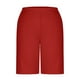 thumbnail image 5 of Pantalones de dormir de color liso para mujer, finos, informales, de cinco cuartos, para el hogar, pijama, 5 of 7