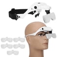 thumbnail image 1 of Head Mounted Magnifier, Rechargeable Portable Magnifier  For Dentistry For Sewing For Research For Surgery, 1 of 8