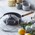 thumbnail image 5 of GreenPan Hudson Healthy Ceramic Nonstick, 3 Quart Saute Pan with Lid, Black, 5 of 8