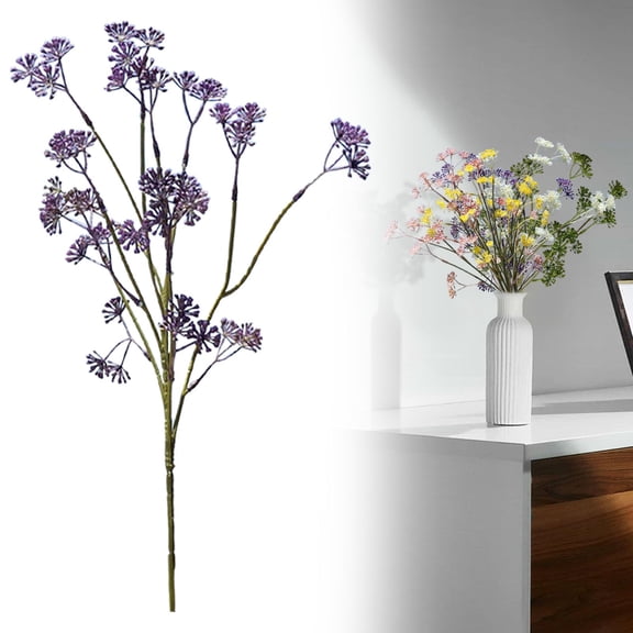 Artificial flowers,Fall Decor，Artificial Indoor Dried Rice Stems Fall Bundle， For Kitchen Islands Bathrooms Nightstands And More.