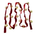 thumbnail image 6 of Christmas Velvet Ribbon Bell String: Jingling For Your Christmas Tree, 6 of 9