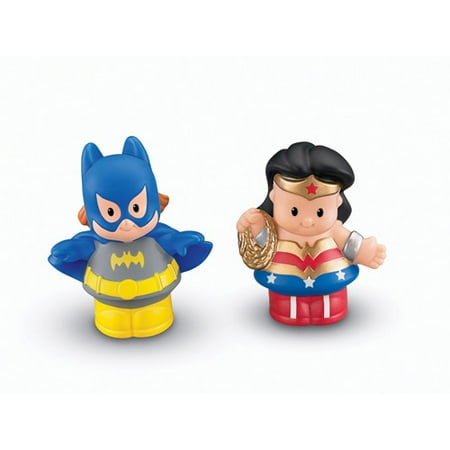 Little People DC Super Friends Batgirl and Wonder Woman 2-Pack
