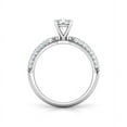 thumbnail image 3 of 2.48 Ct Excellent Round Diamond Wedding Rings for Women Solid 14K White Gold, 3 of 10