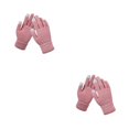 thumbnail image 2 of ZLight Winter Gloves Hands Warmer Covers Solid Color Simple Style Knitting Touch Screen Girls Glove Fashion Clothes Accessory Pink 2Set, 2 of 6