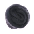 thumbnail image 1 of 1 Pieza de Lana de Lana Suave de 10 Materiales Artesanales de Gris oscuro Zulema Wool Roving, 1 of 5