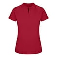 thumbnail image 4 of Chemisier Ample à Manches Courtes pour Femmes Printemps Été Ourlet Queue, 4 of 4