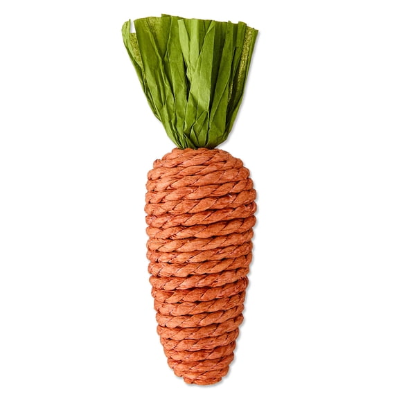 Paper Carrot Tabletop Decoration, Orange and Green, 5", Easter by Way To Celebrate