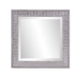 thumbnail image 1 of HomeRoots 401218 Warm Gray Faux Wood Square Mirror, 1 of 1