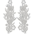 thumbnail image 1 of Kit de herramientas para hacer cintas al bies con parches de flores, apliques de pasta de encaje con hueso de coche bordado, accesorios para prendas de vestir con plancha, 1 of 7
