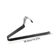 thumbnail image 3 of Z-Shaped Pants Hanger Heavy Duty Iron Clothes Rack Space Saving Closet Organizer for Storage, 3 of 6