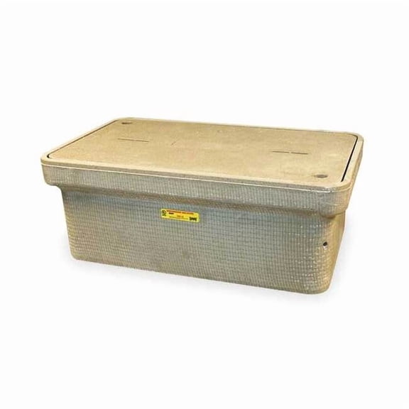 Quazite Underground Enclosure,8000 lb.,15-1/2"W PG1730Z80109