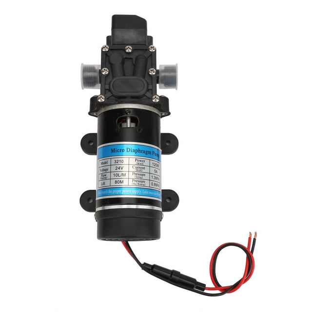 Bomba de diafragma, bomba de agua eléctrica de 120 W Bomba de agua de diafragma Bomba de agua Diseño elevado