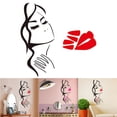 thumbnail image 1 of Wall Sticker Elegant Charming Beauty Wall Decal Wall Decor Sticker for Salon, 1 of 10