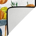 thumbnail image 5 of SKYSONIC 36x24in Watercolor Pumpkin Autumn Area Rug, Harvest Fall Fruit Non-Slip Floor Carpet for Indoor Living Dining Room Bedroom, 5 of 5