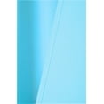 thumbnail image 4 of (K54) Aqua Blue 1 Panel Silver Grommets Window Curtain 3 Layered Thermal Heavy Thick Insulated Blackout Drape Treatment Size 30" Wide X 54" Length, 4 of 5