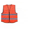 thumbnail image 3 of ZHaobin Safety Vest Reflective High Visibility Vest with Pockets and Zipper Construction Work Hi Vision Railroad Airport Engineers Vest (dark blue,One size fits all), 3 of 7