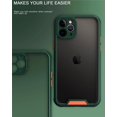 thumbnail image 1 of Funda de teléfono a prueba de golpes para iPhone, carcasa protectora acrílica para cámara, armadura transparente, para iPhone 13, 12, 11 Pro Max, X, XR, XS Max, 7, 14 Plus, 1 of 4