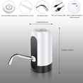 thumbnail image 4 of Dispensador de agua eléctrico recargable por USB para botella de 10-20 litros, 4 of 4
