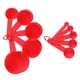 thumbnail image 2 of de tazas de cucharas medidoras portátiles piezas, herramientas de cocina para hornear Gadgets de cocina con cucharada de Cucharadas rojo Gloria Cuchara medidora, 2 of 6