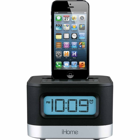 iHome iPL8 Speaker System with Lightning Dock and Alarm - Walmart.com