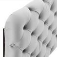 thumbnail image 4 of Modway Lizzy Tufted King/California King Performance Velvet Headboard in Light Gray, 4 of 7