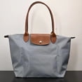 thumbnail image 3 of Bolsos plegables tipo hobo, bolsos clásicos para mujer, bolsos de hombro bordados, bolsos de nailon a la moda para mujer, bolsos de compras para ordenador, 3 of 5