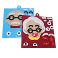 thumbnail image 1 of Toy Making Faces, Nonwoven Fabric Autism Training Thick Felt Face Making Toy  For Education, 1 of 8