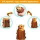 thumbnail image 5 of Juego de 3 piezas de juguetes para apretar, aplasta zanahoria, conejo, juguetes inquietos, pop-up, conejo blando en zanahoria, alivio del estrés para niños y adultos, juguete novedoso divertido y comp, 5 of 5