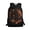 Flame Wolf Design, variant on Uourmeti Galactic Wolf Backpack, Bookbag 17 Inch Smooth Zipper School Backpack for Travel Outdoor