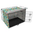 thumbnail image 6 of Dog and Cat Dog Crate Cover, Energetic Kitten Silhouettes Composition, Easy to Use Pet Kennel Cover Small Dogs Puppies Kittens, 7 Sizes, Multicolor, by Ambesonne, 6 of 6