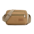thumbnail image 1 of Bandolera compacta de lona multicapa para hombres y mujeres, 1 of 1