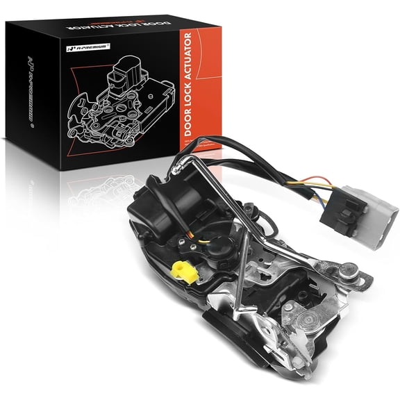 A-Premium Door Lock Latch Actuator Compatible with Toyota Tacoma 1998-2004 Pickup Front Passenger Side